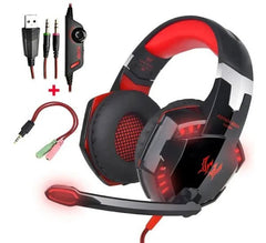 Auriculares Gamer CG833 para PC y PS4, con luz led. - MOLA VARIEDADES