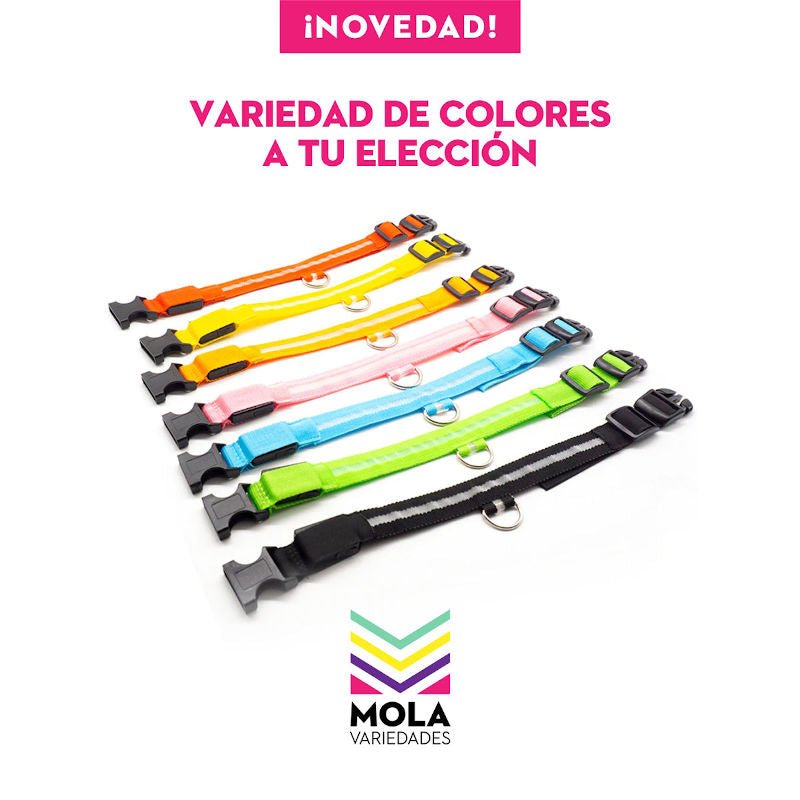 COLLAR LED ANTI ACCIDENTES “SAFE-NECKLACE®” - MOLA VARIEDADES