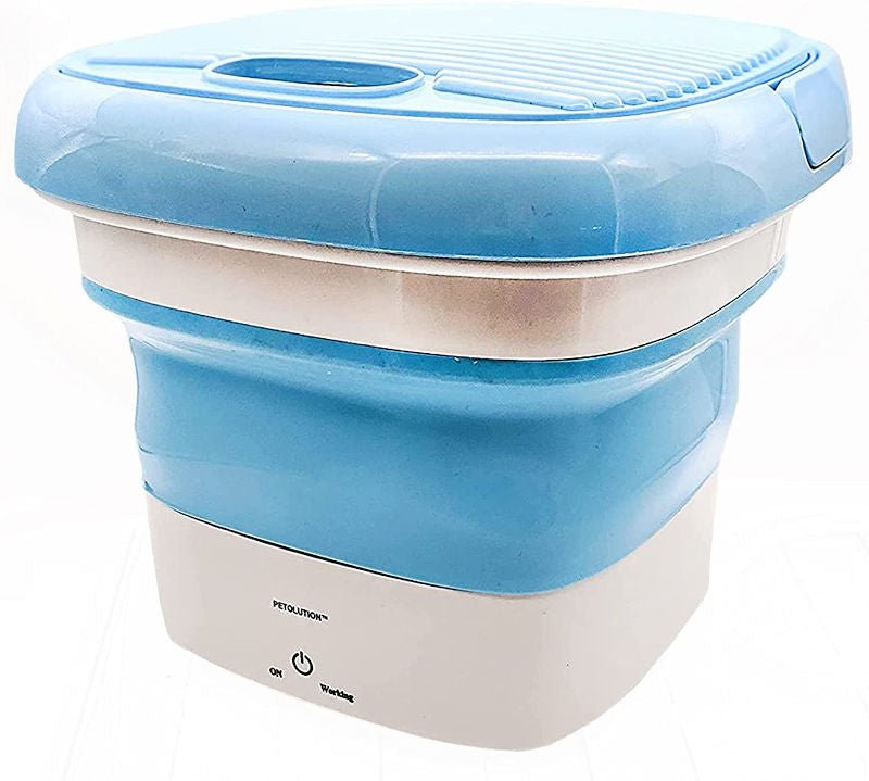 MUMUJJ Mini lavadora portátil, pequeña lavadora plegable para lavar cubos,  para campamento, caravana, viajes, espacio para ahorrar dormitorios (color
