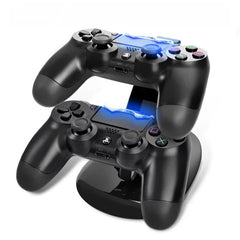 Soporte cargador para Sony Playstation 4 Control de juego con indicador LED